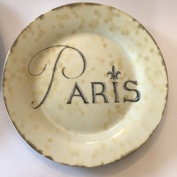 Elite Decor Set of 3 French Inspired Plates - Picture 3 of 6